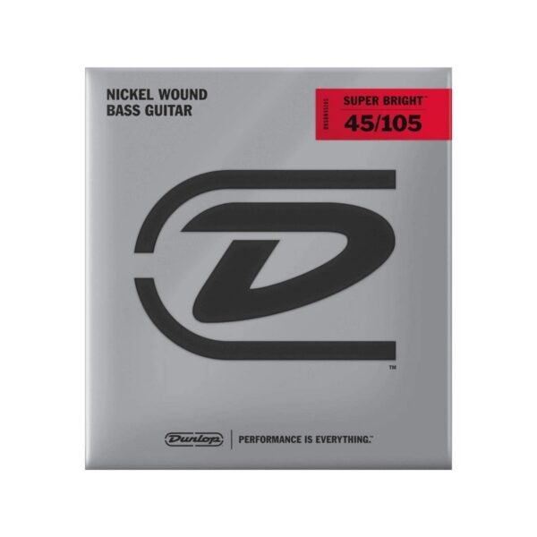 Dunlop Super Bright Nickel Bass Strings 45-105