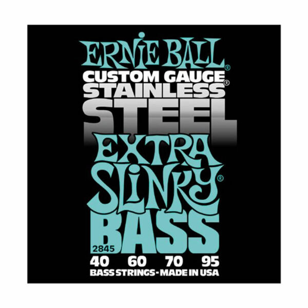 Ernie Ball 2845 Stainless Steel Extra Slinky Bass Strings