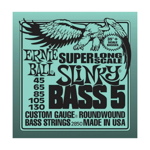 Ernie Ball Slinky 5-String Bass Strings - Super Long Scale (2850)