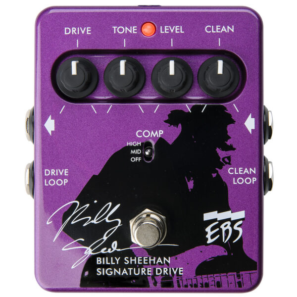 EBS Billy Sheehan Signature Drive Bass Overdrive Pedal