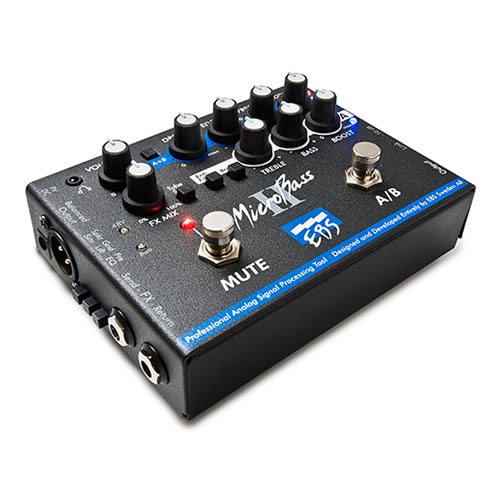 EBS MicroBass II - 2-Channel Preamp/DI Pedal + Cables - Image 3