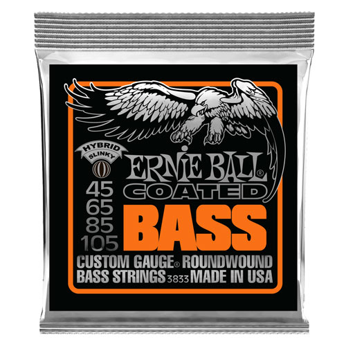 Ernie Ball Hybrid Slinky Coated Bass Strings 45-105