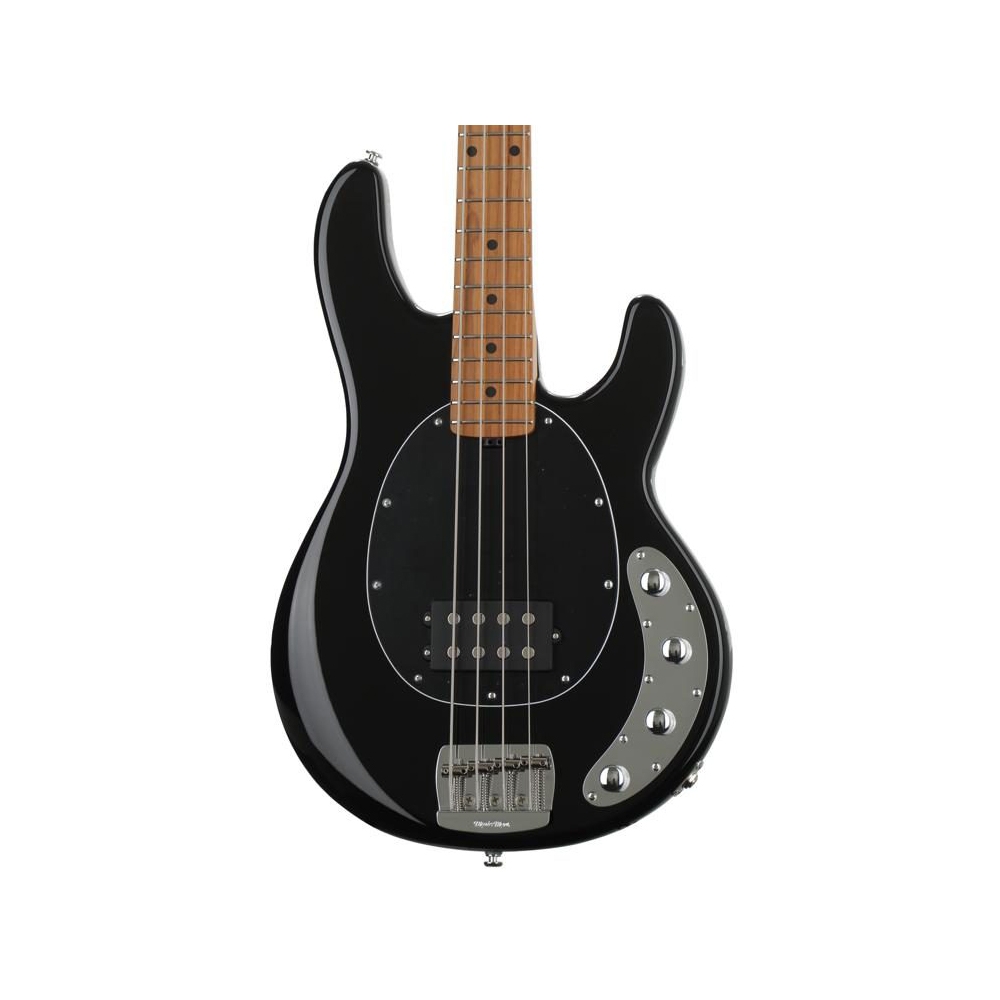 Ernie Ball Music Man StingRay Special Bass - Black/Maple - Image 2