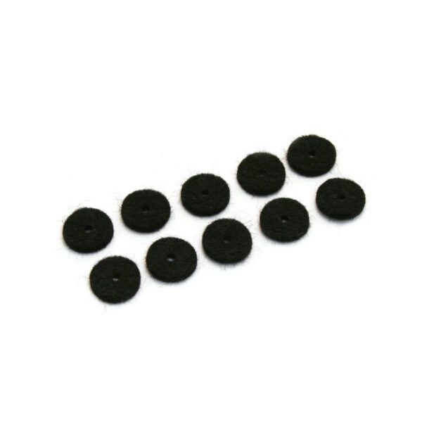 Allparts AP-0674-023 Felt Strap Button Cushions (2-Pack)