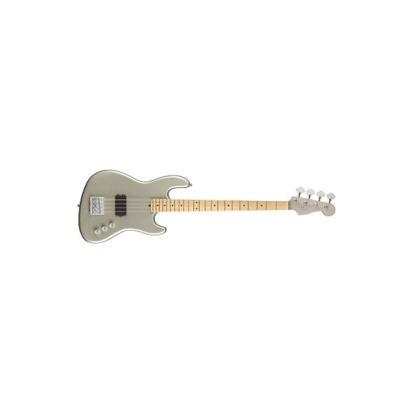 Fender Flea Jazz Bass Active - Satin Inca Silver w/ Case