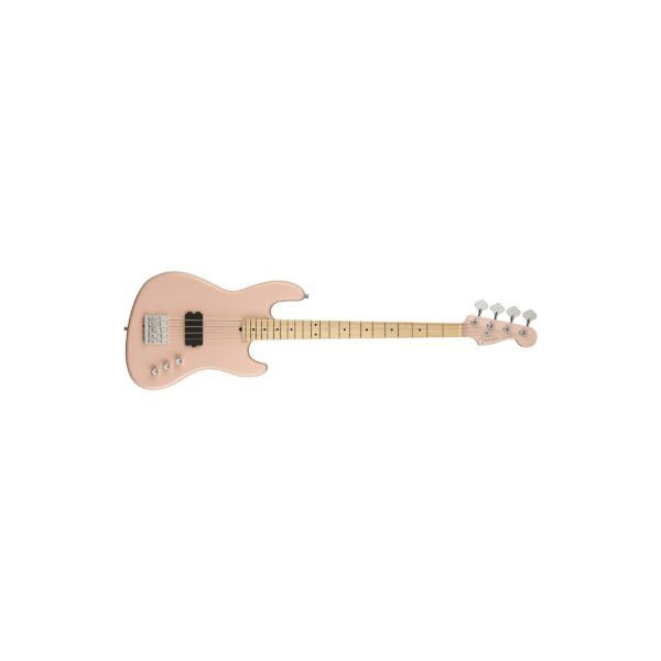 Fender Flea Jazz Bass Active - Satin Shell Pink w/ Case