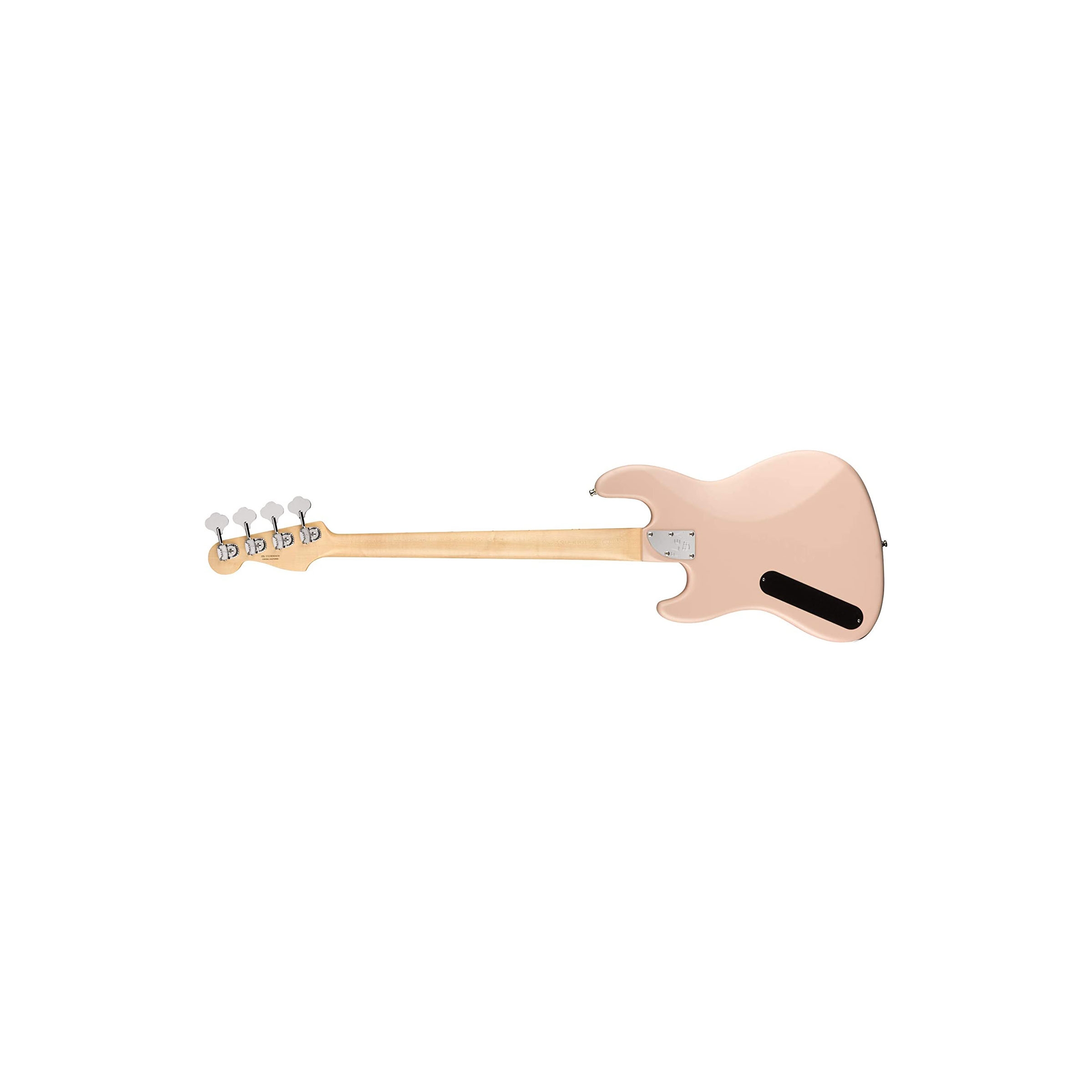 Fender Flea Jazz Bass Active - Satin Shell Pink w/ Case - Image 3