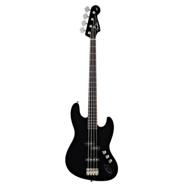 Fender Aerodyne Jazz Bass 4-String, Rosewood, Black (Demo)