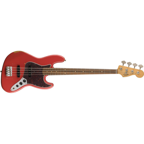Fender Road Worn '60s Jazz Bass – Fiesta Red, Pau Ferro