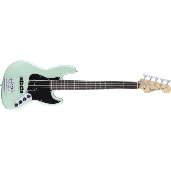 Fender Deluxe Active Jazz Bass V - Pau Ferro, Surf Pearl