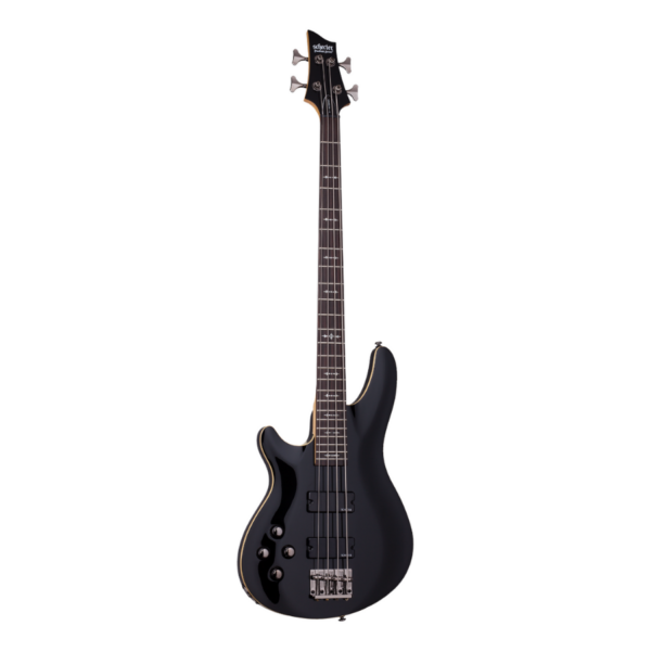 Schecter Omen-4 Left-Handed Bass - Gloss Black