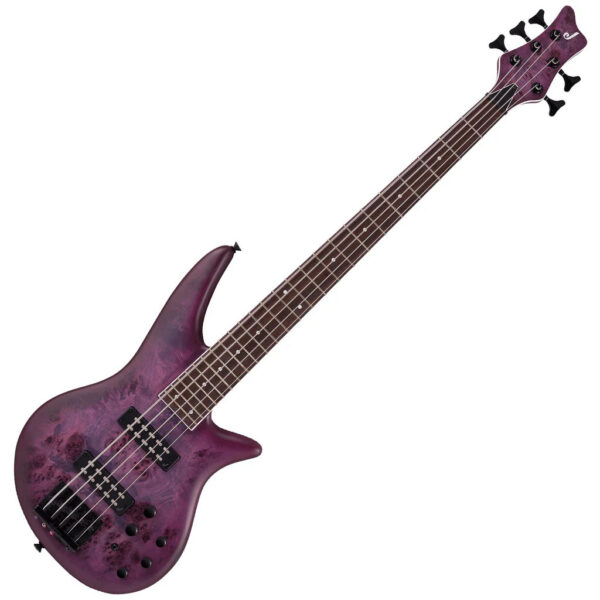 Jackson X Series Spectra Bass SBXP V - Trans Purple Burst