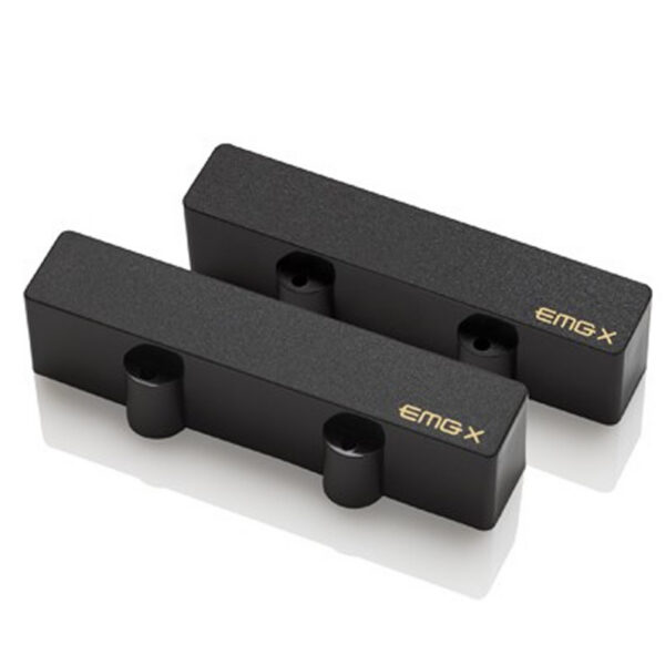 EMG JAX Active Jazz Bass Pickup Set, Black