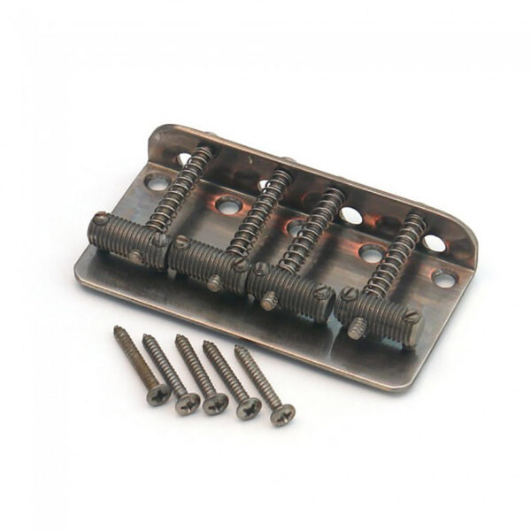 Q-Parts '60s P/J Bass Bridge - Threaded Saddles