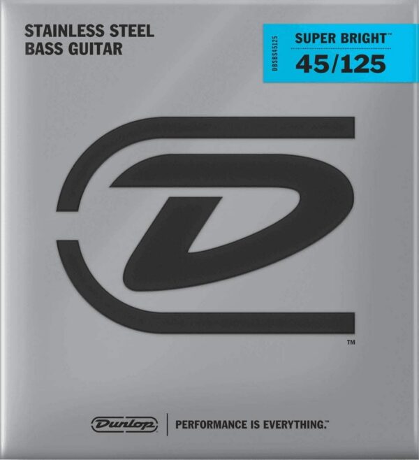 Dunlop Super Bright Medium Bass Strings – 5-String Set