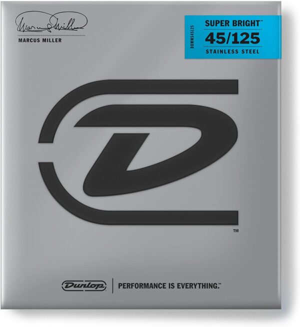 Dunlop Marcus Miller Super Bright Bass Strings 45-125 (5-String)