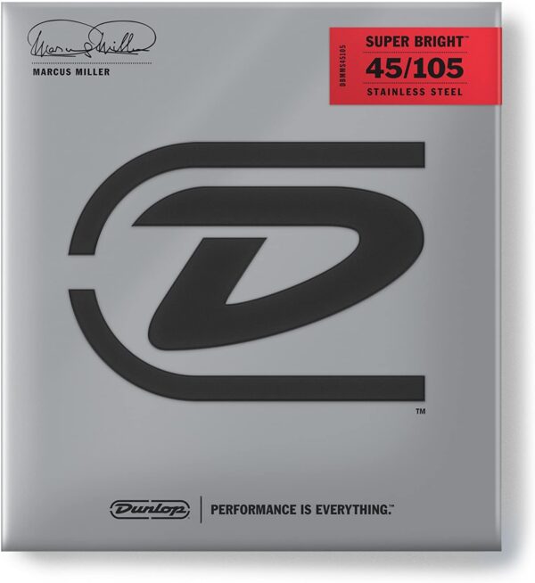 Dunlop Marcus Miller Super Bright 45-105 Bass Strings