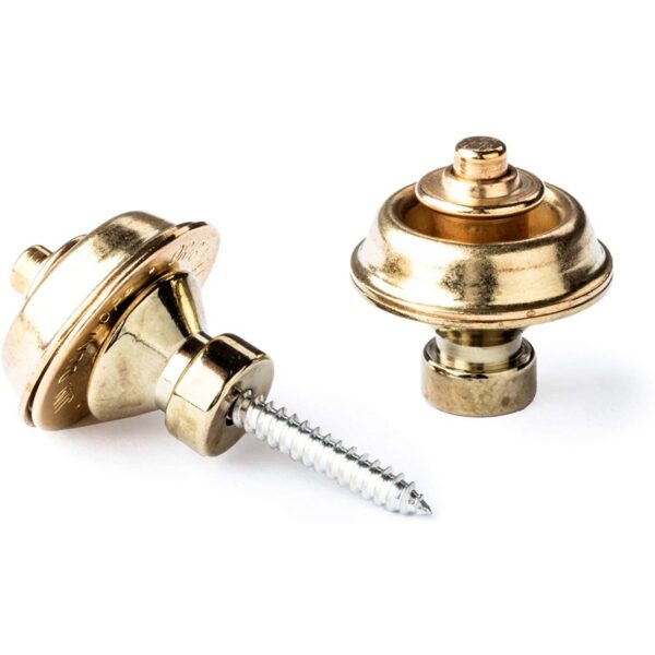 Jim Dunlop Straplok Traditional Strap Retainer, Brass