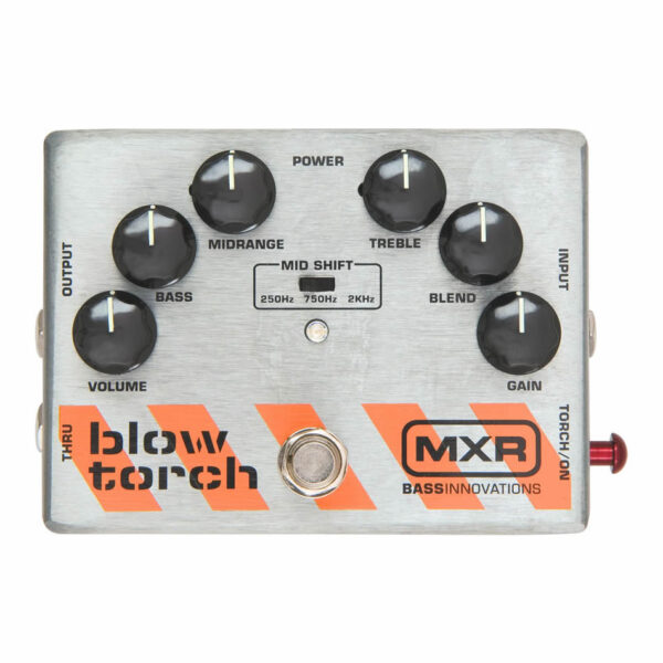 MXR M181 Bass Blowtorch Overdrive/Distortion Pedal (Used)