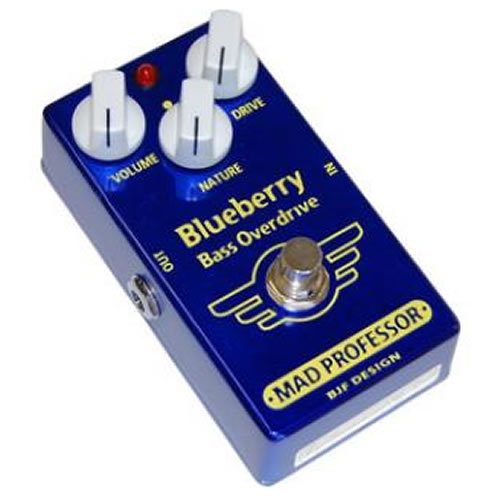 Mad Professor Blueberry Bass Overdrive + 2x 6" Cables - Image 2