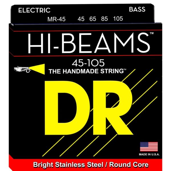 DR Strings MR-45 Hi-Beam Medium Bass Strings 45-105