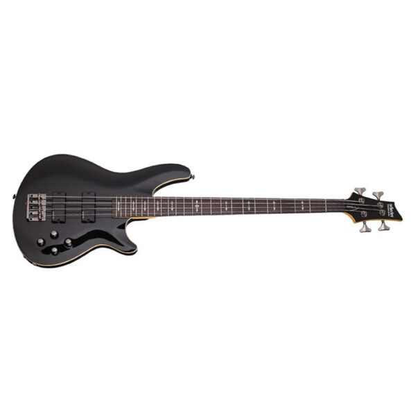 Schecter Omen-4 Bass Guitar - Gloss Black