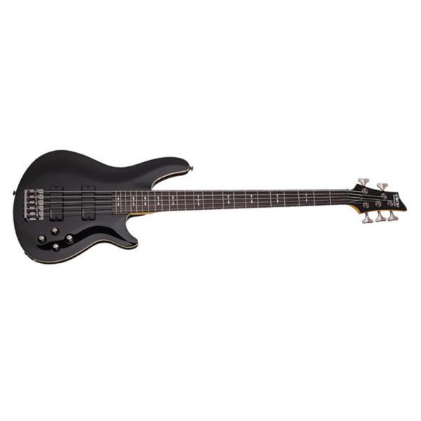 Schecter Omen-5 5-String Bass - Gloss Black