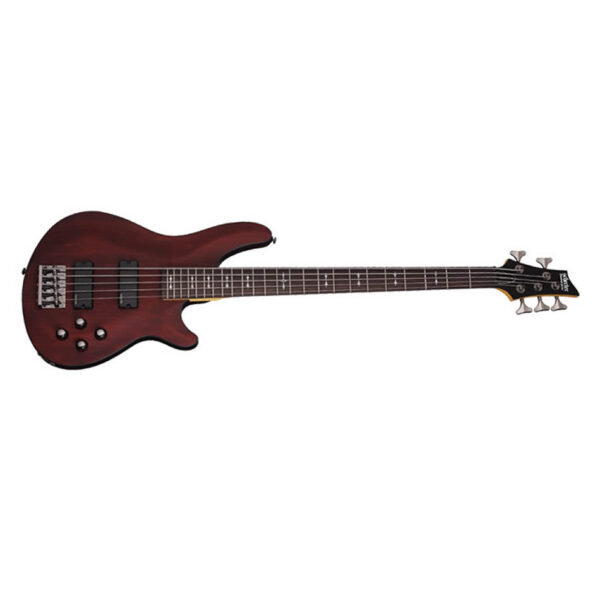 Schecter Omen-5 5-String Bass - Walnut Satin