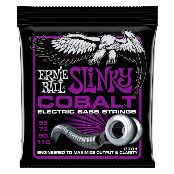 Ernie Ball Cobalt Bass Power Slinky Strings 55-110