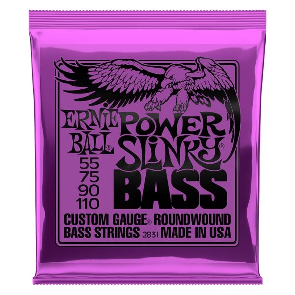 Ernie Ball Power Slinky Bass Strings 2831 (Nickel, Single Pack)