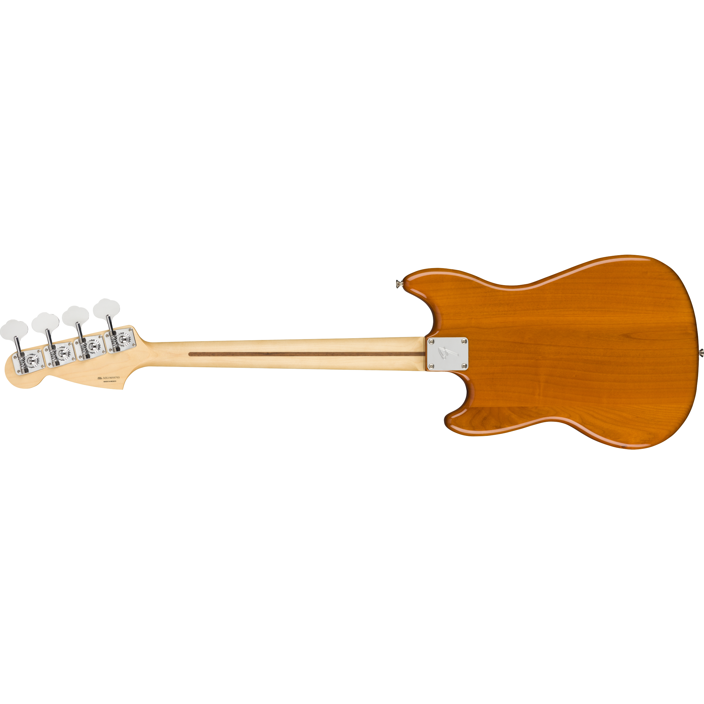 Fender Player Mustang Bass PJ - Pau Ferro, Aged Natural - Image 4
