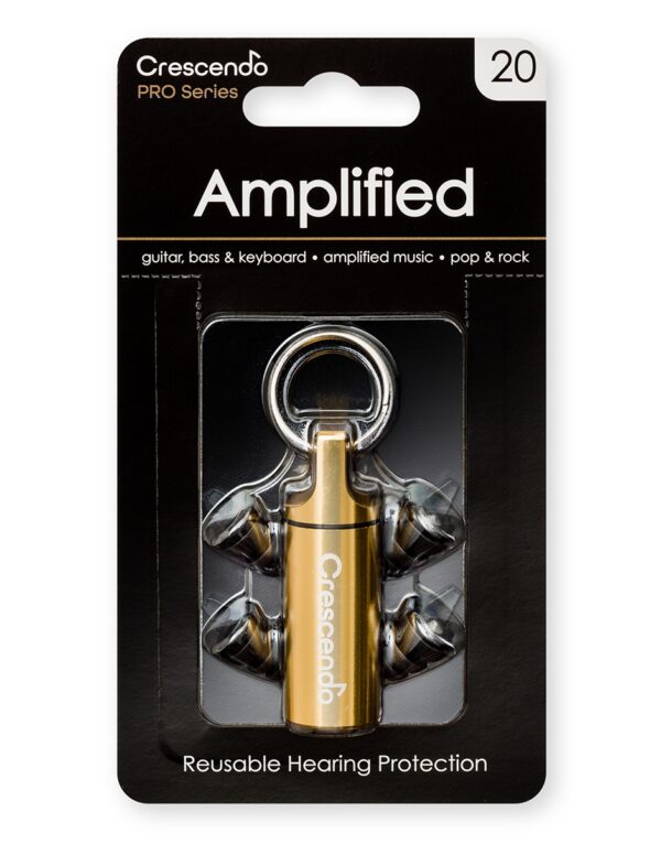 Dynamic Ear Crescendo PRO Amplified 20 Earplugs