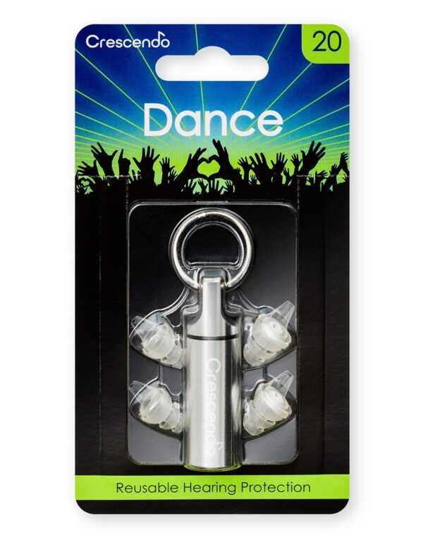 Dynamic Ear Crescendo Dance 20 Earplugs PR-1565