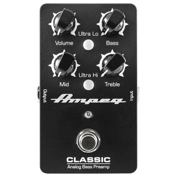 Ampeg Classic Analog Bass Preamp Pedal