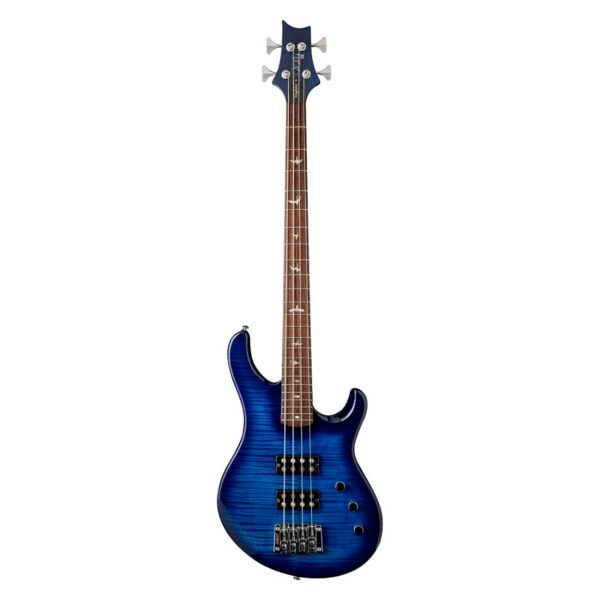 PRS SE Kingfisher Bass - Faded Blue Wrap Burst, Maple
