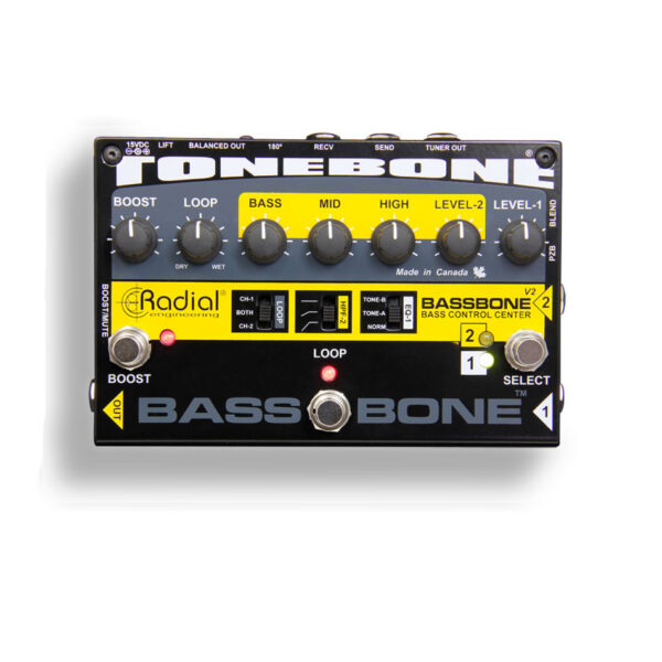 Radial Bassbone V2 Bass Preamp/DI - Open Box Mint
