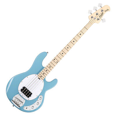 Sterling RAY4LH StingRay Left-Handed Bass - Chopper Blue