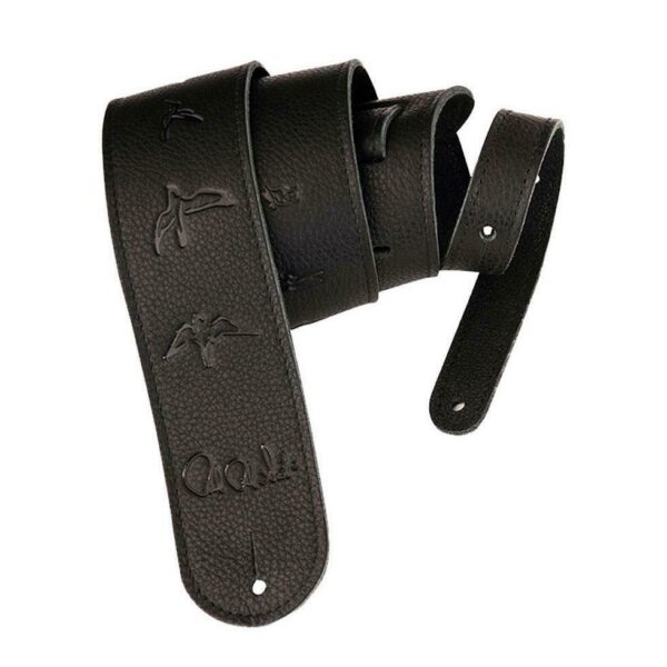 PRS Leather Birds Strap - Black