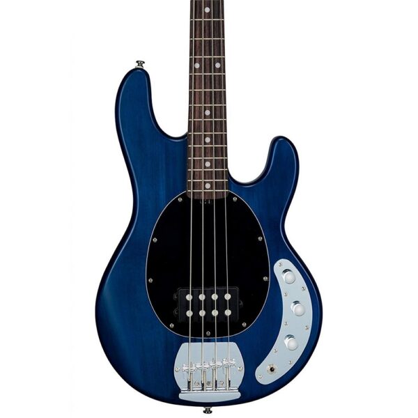 Sterling by Music Man StingRay RAY4 Bass - Trans Blue Satin