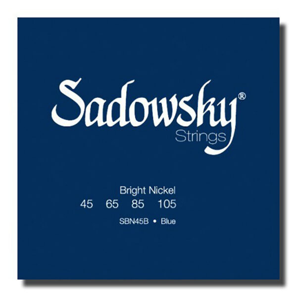 Sadowsky Blue Label 4-String Bass Strings 45-105 Nickel