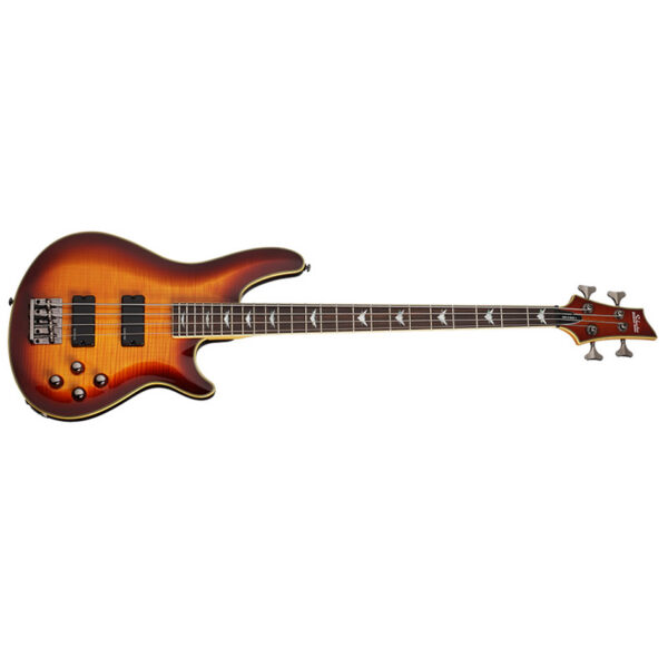 Schecter Omen Extreme-4 Bass - Vintage Sunburst, Rosewood
