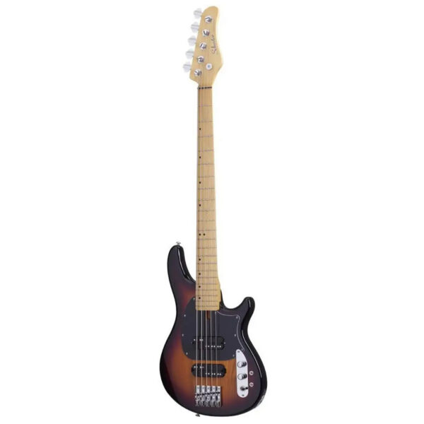Schecter CV-5 5-String Bass, Maple Fretboard - Sunburst