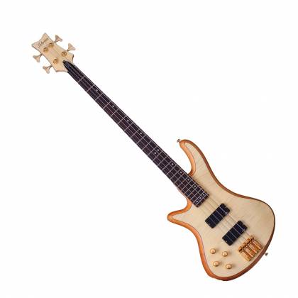 Schecter Stiletto Custom-4 LH Bass, Natural Satin