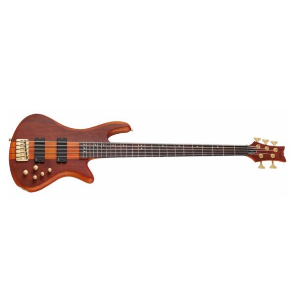Schecter Stiletto Studio-5 5-String Bass - Honey Satin