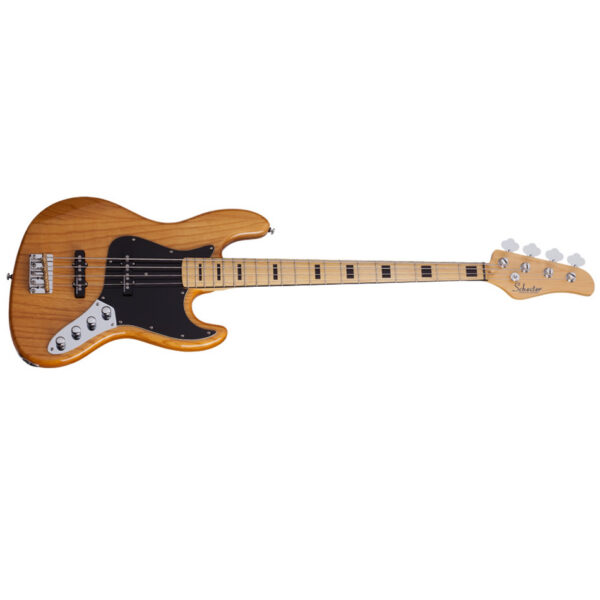 Schecter Diamond-J Plus Bass - Maple Board, Aged Natural