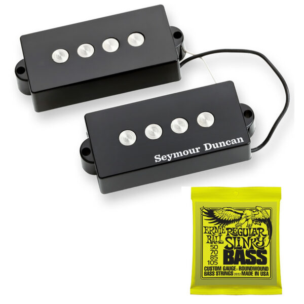 Seymour Duncan Quarter Pound P-Bass Pickup + Slinky Strings