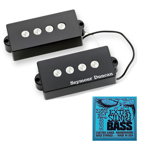 Seymour Duncan Quarter Pound P-Bass Pickup + Strings