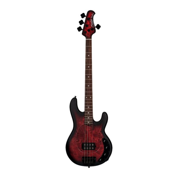 Sterling by Music Man StingRay RAY34 Poplar Burl Bass