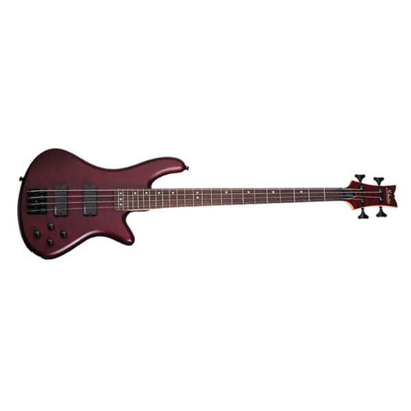 Schecter Stiletto Custom-4 Bass - Vampyre Red Satin