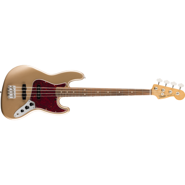 Fender Vintera '60s Jazz Bass, Pau Ferro FB, Firemist Gold